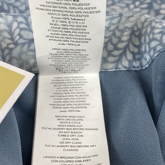 Michael Kors Petite Small Petal Wide Leg Pants High Rise Pleated Pockets - Picture 6 of 8